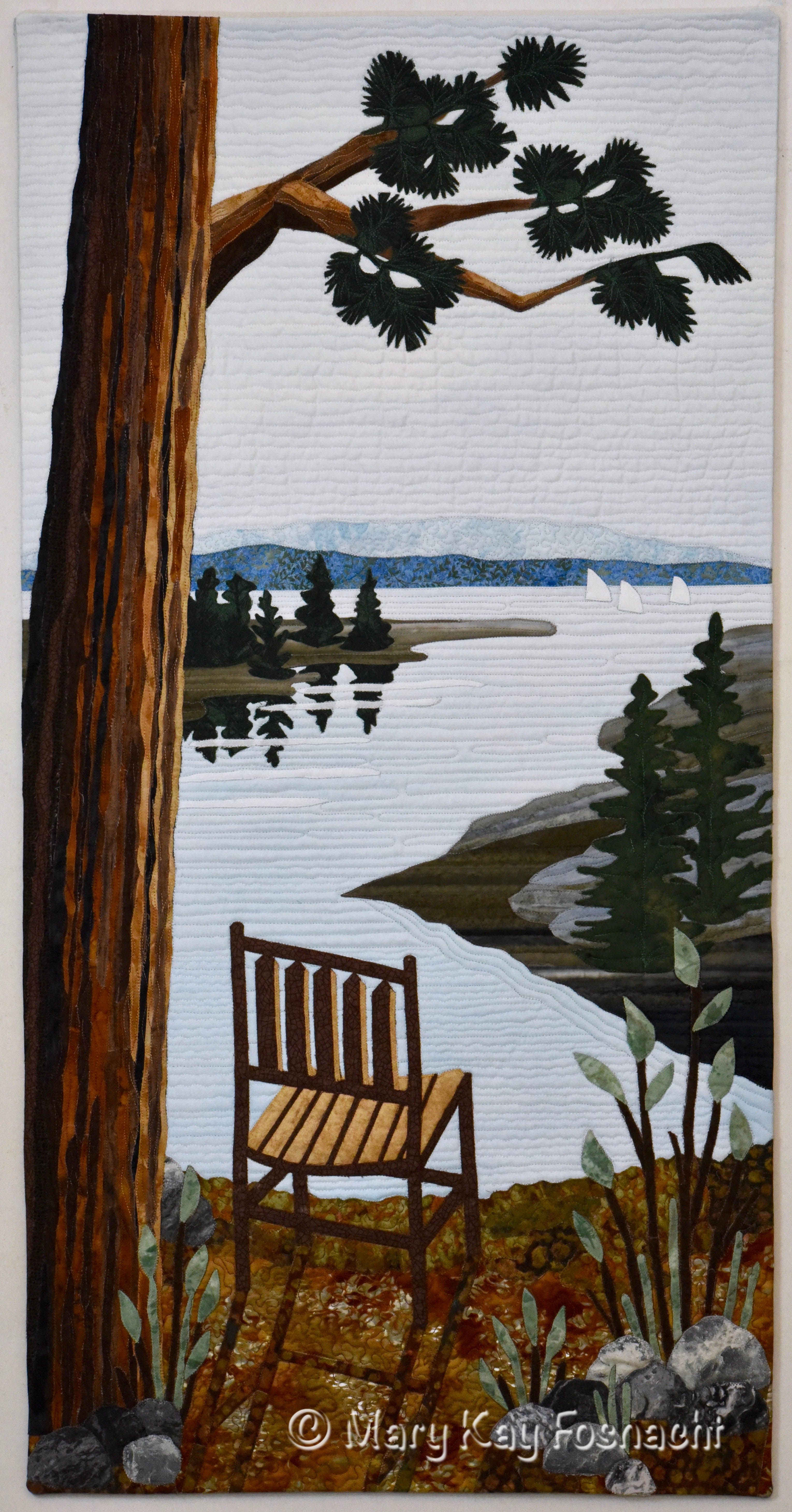 Strait of Georgia From Thetis Island