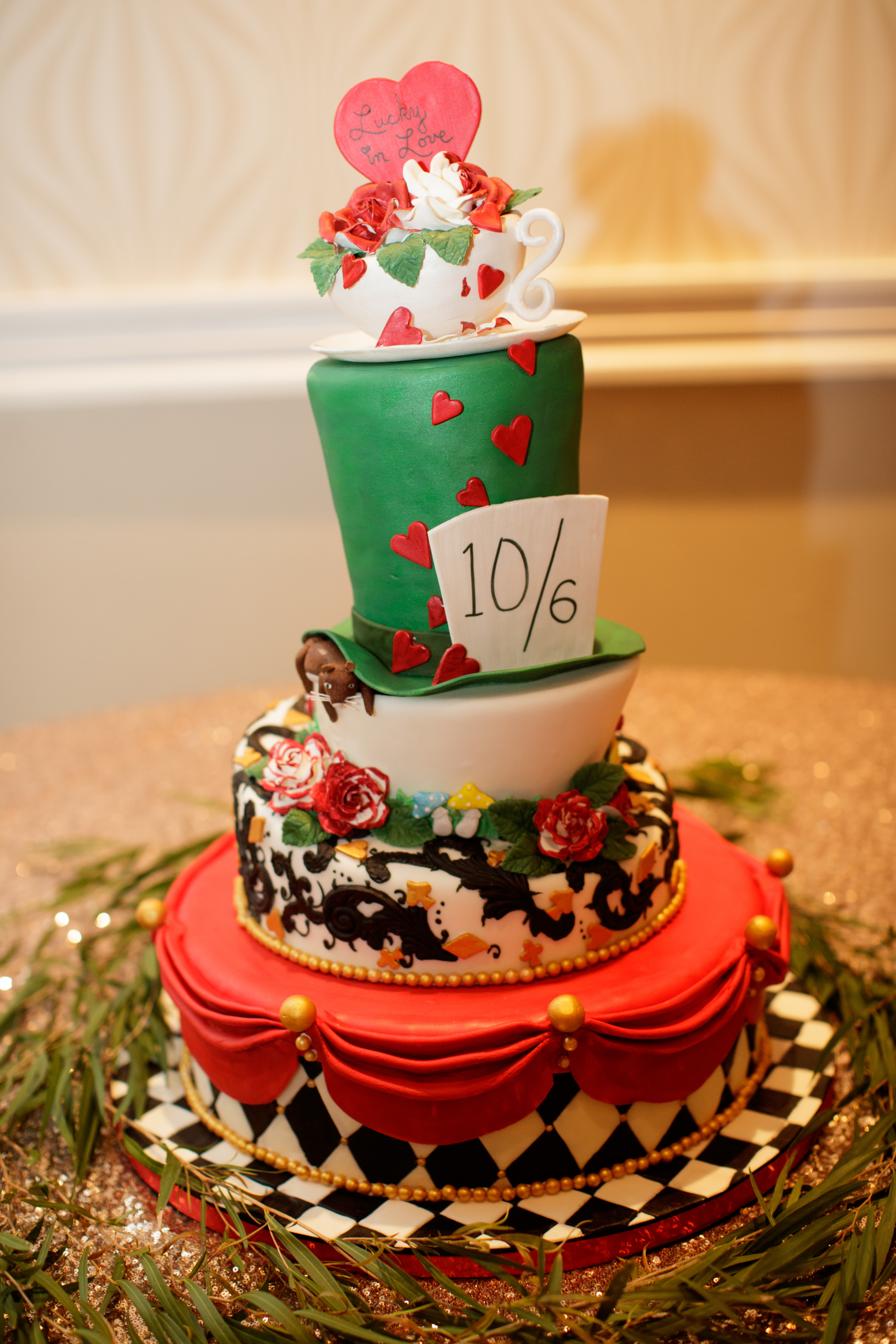 Mad Hatter Tea Party Reception