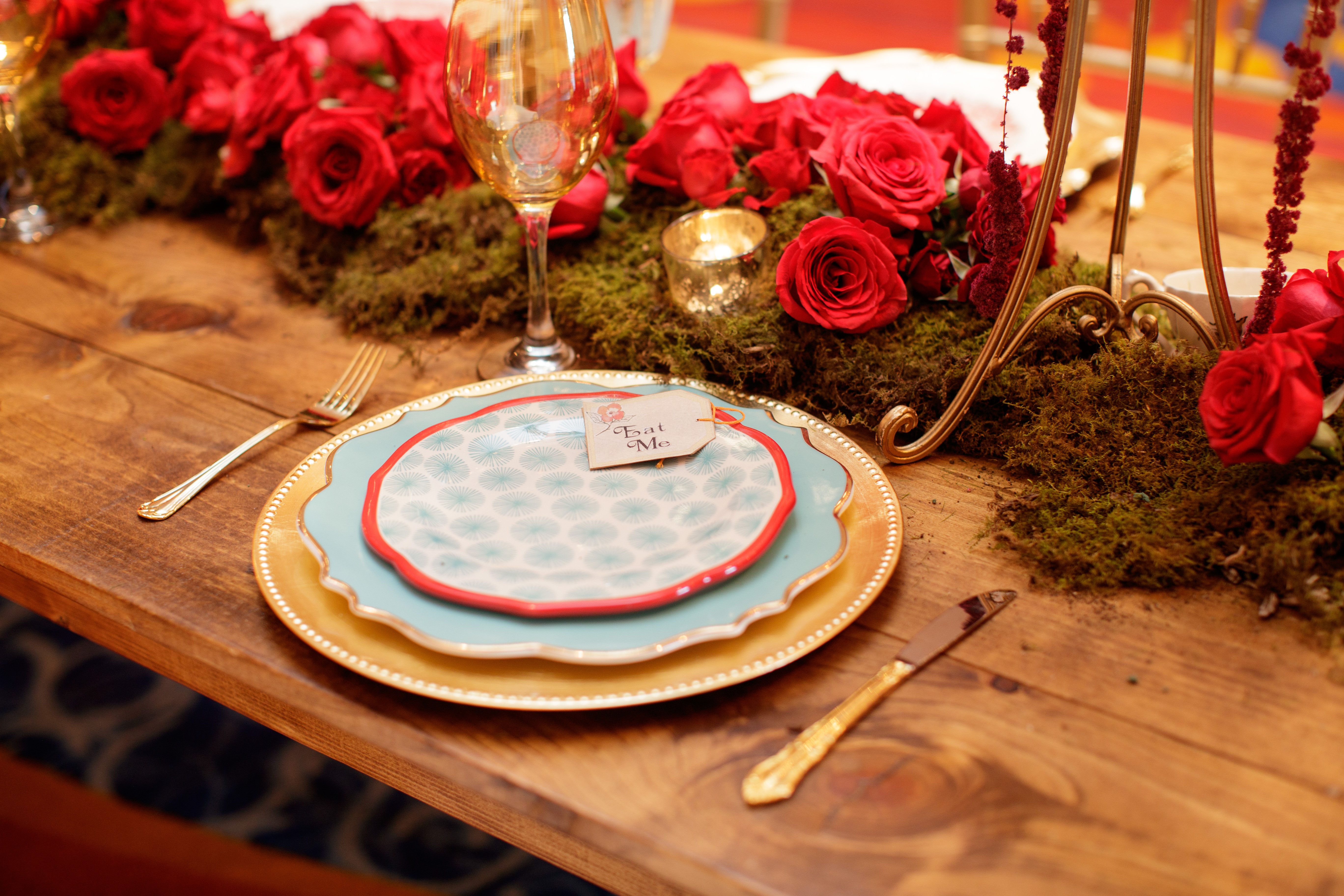 Mad Hatter Tea Party Reception