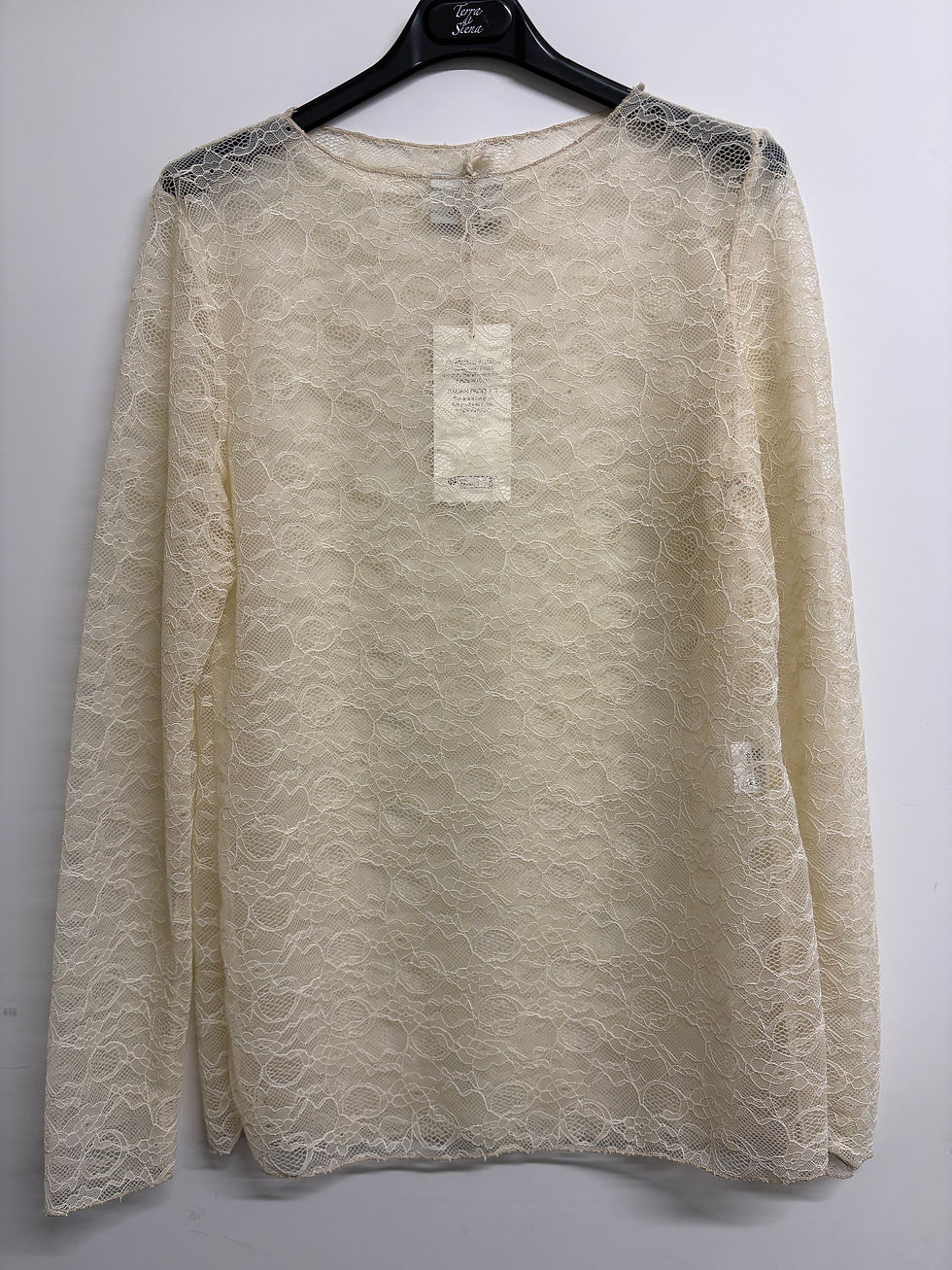 Thumbnail: Kanten Top met Lange Mouwen