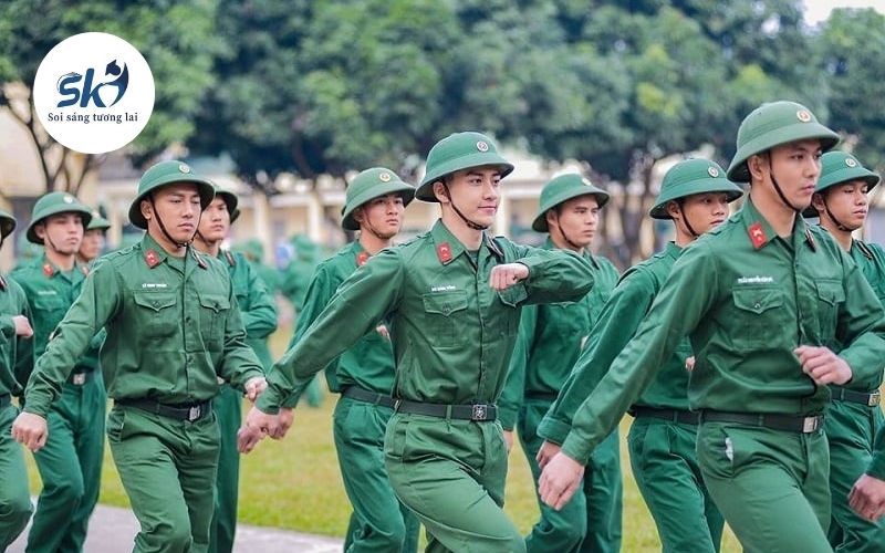 Bộ đội ra quân với bản lĩnh, sẵn sàng du học Hàn Quốc.