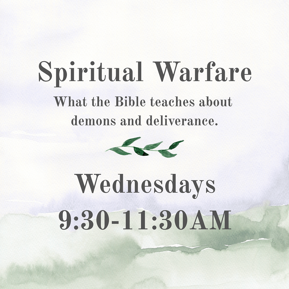 Spiritual Warfare