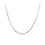 Thumbnail: Thin Silver Necklace