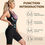 Thumbnail: Sleeveless Sauna Suit for Women Full Body Slimming Jumpsuit Workout 