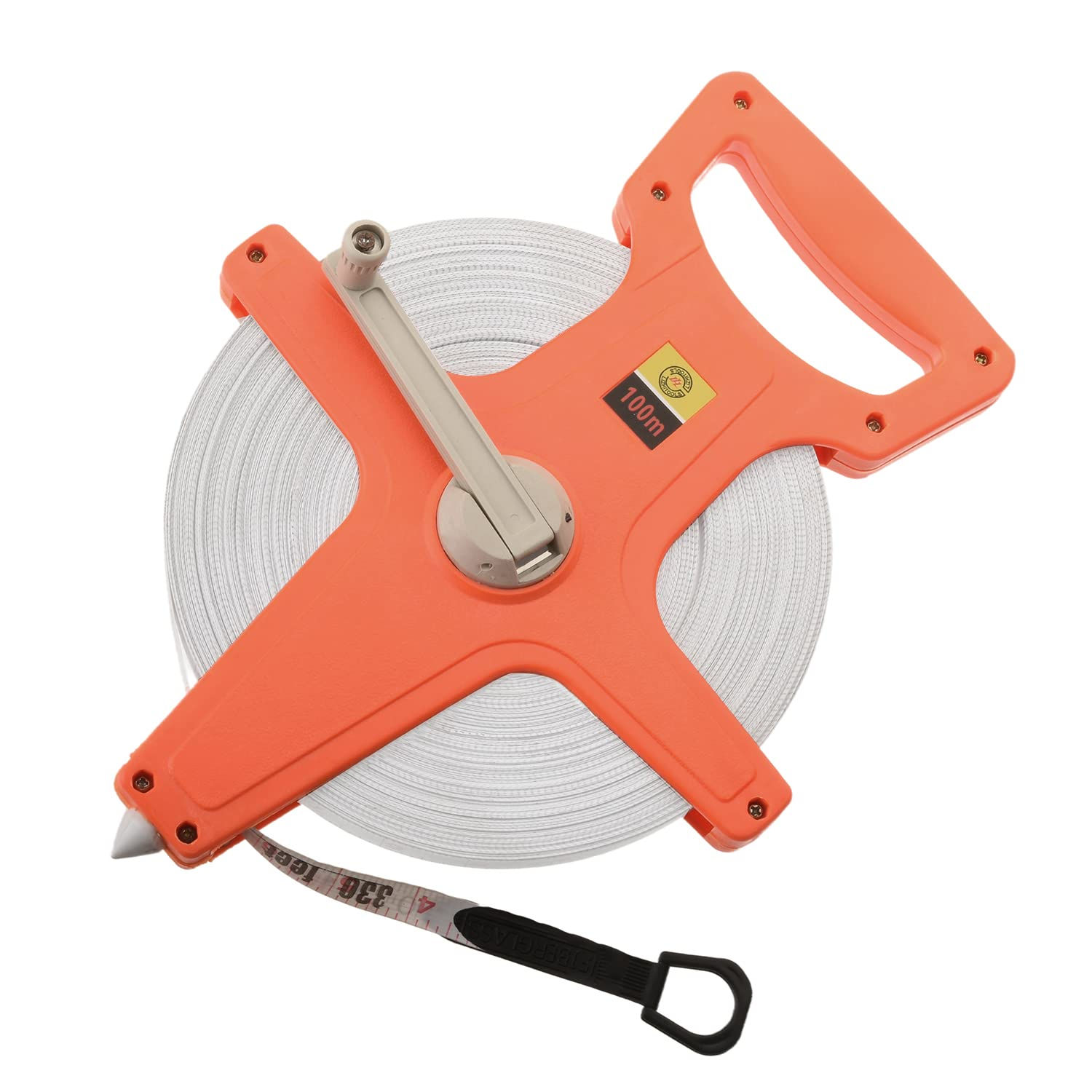 100M Open Reel Metric ABS Frame Steel Tape Measure Measuring Tool 1pcs