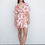 Thumbnail: Short printed wrap dress