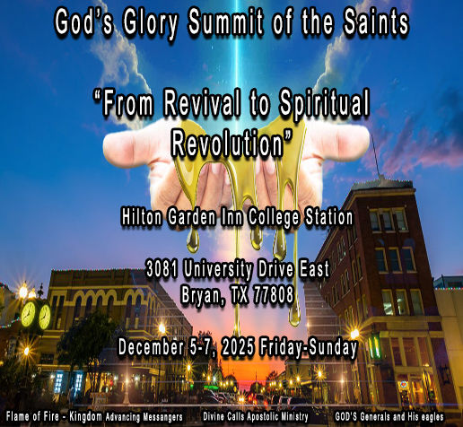 God’s Glory Summit of the Saints