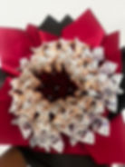 Luxury cash bouquet in a circular arrangement