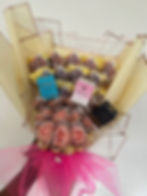 Yellow Money Bouquet featuring real cash notes, premium chocolates, and perfumes