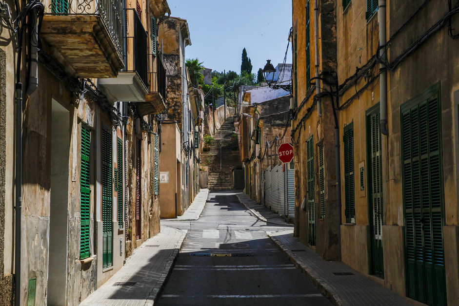 The streets of Felanitx, Mallorca
