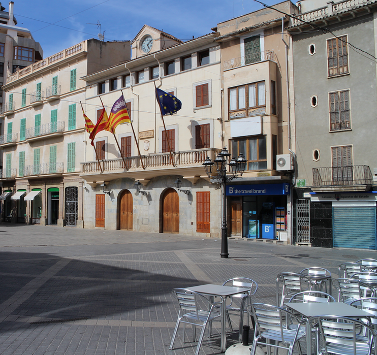 Plaza España in Inca
