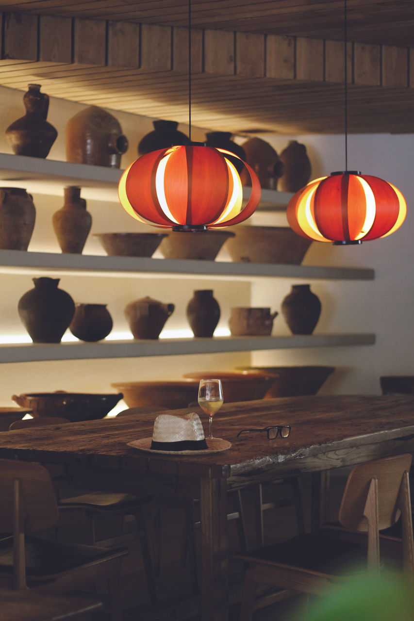 El bar del acogedor y elegante restaurante Spot en Palma