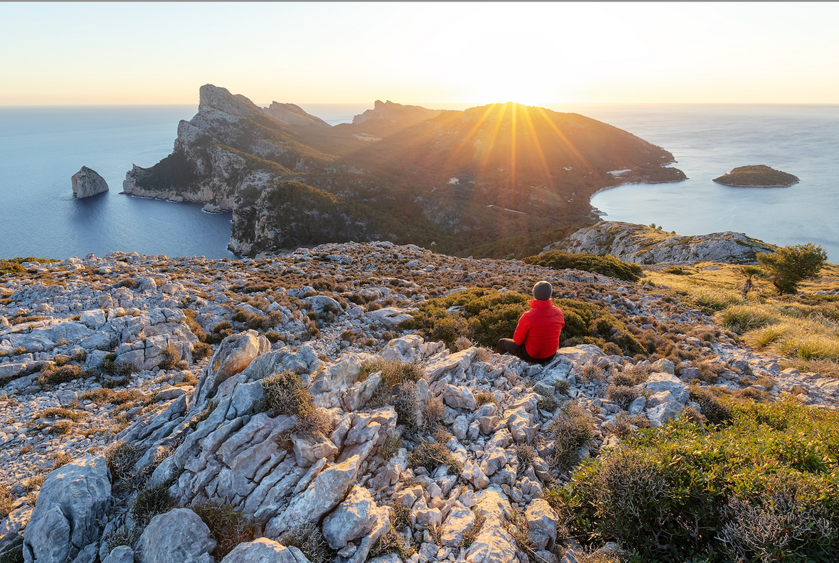 Sunrise at the Cap de Formentor in Mallorca