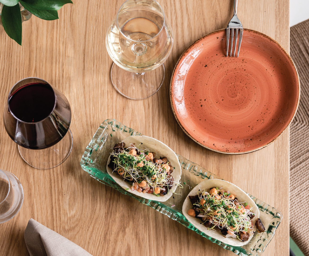 The delicious menu at Xalest Restaurant, part of the Hotel Concepció by Nobis in Palma, Mallorca