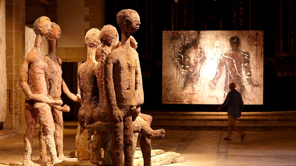 Sculptures by Mallorcan artist Joan Bennàssar