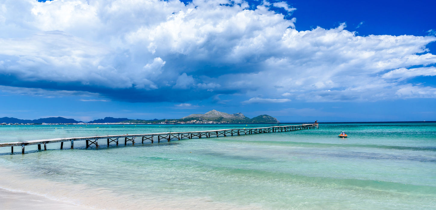 Playa de Muro in Alcudia, in North Mallorca