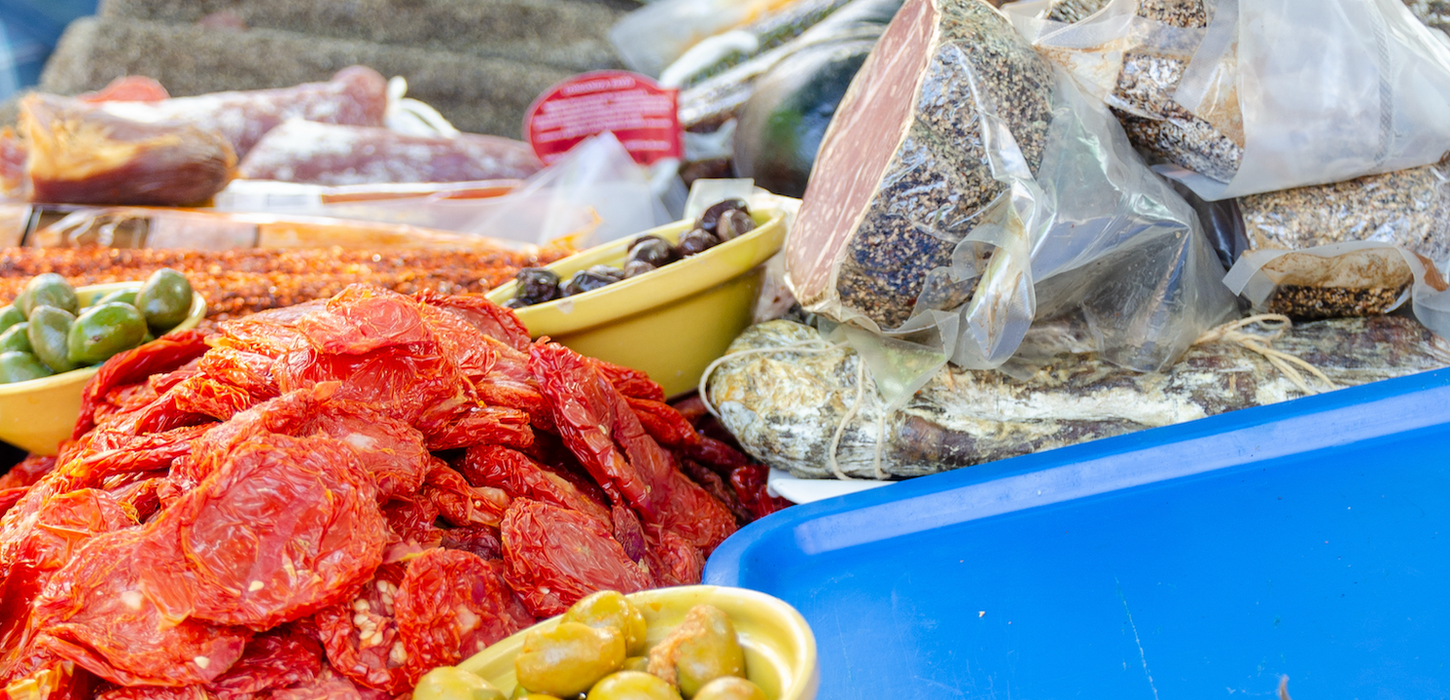 A market in Arta, Mallorca