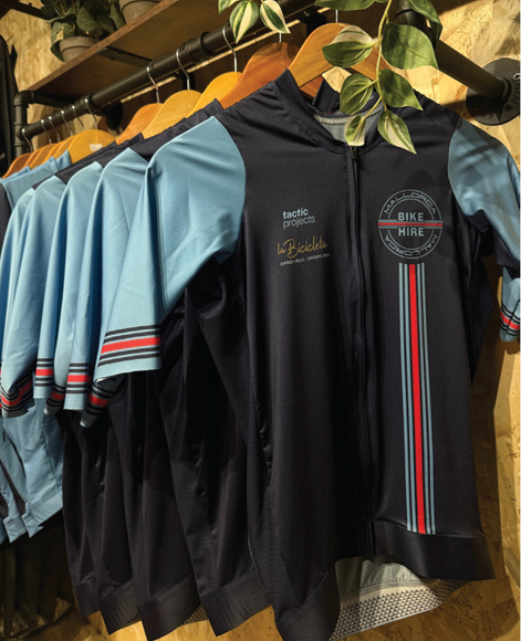 Cyclewear for sale at Mallorca Bike Hire, Puerto de Pollensa, Mallorca