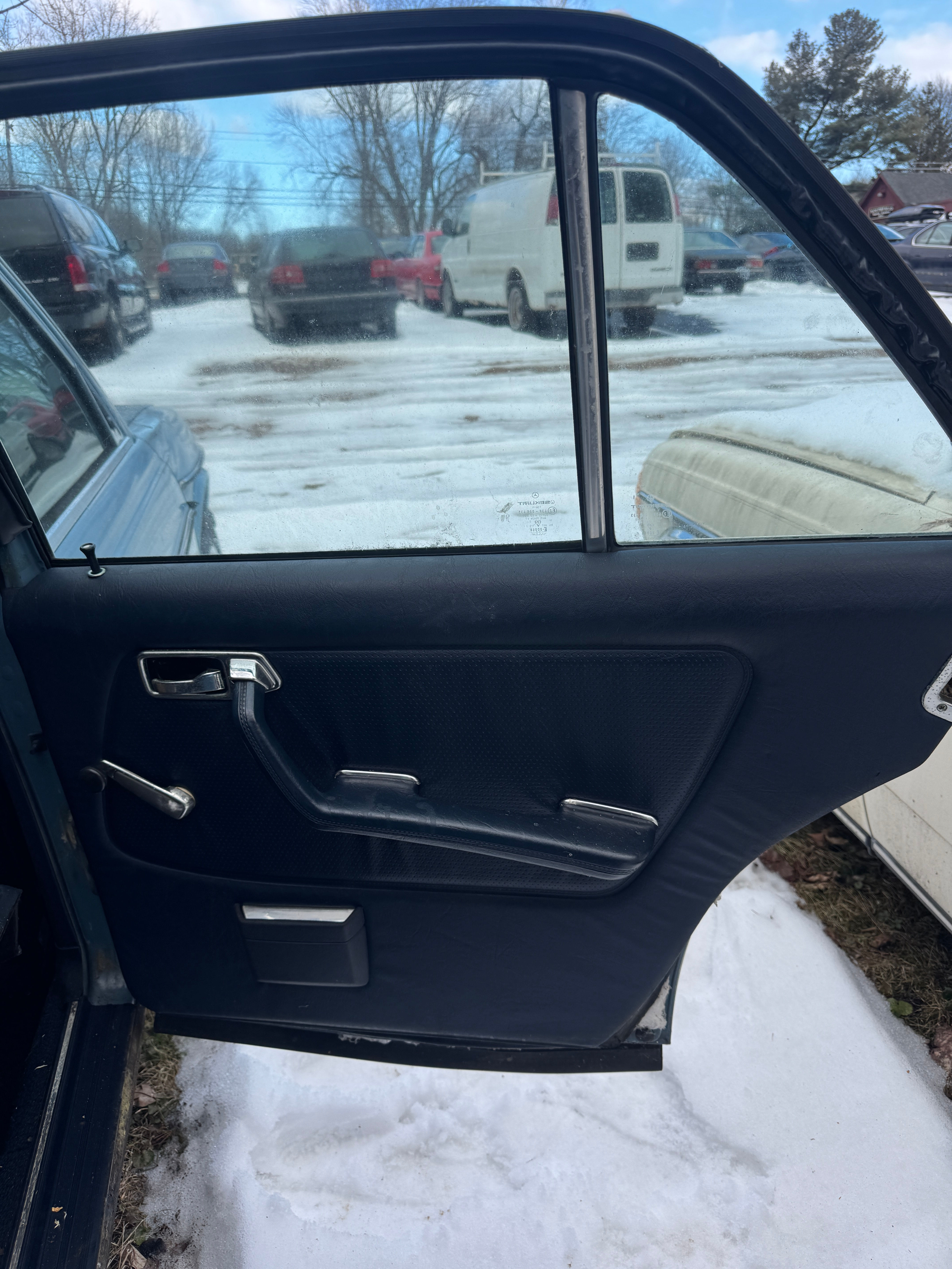 W123 Rear Passenger Door Card