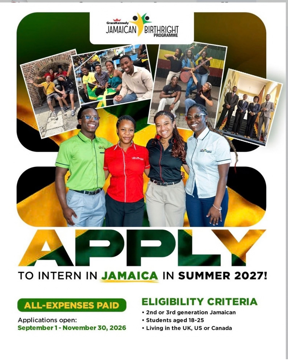 INTERN IN JAMAICA IN SUMMER 2027! INFORMATION