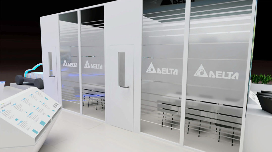 Messebau Delta Electronics Electronica