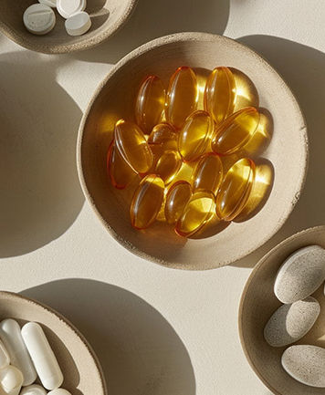 Verschieden Pillen für Orthomolekulare Medizin