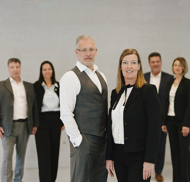 Communication Team, Gruppenbild, im Vordergrund Florian und Ulrike Muth