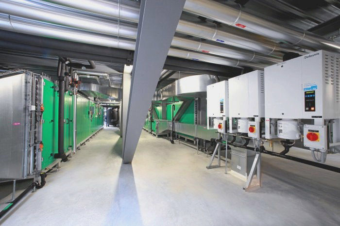 Reinraum, Prozesslüftung, Anlage, Schweiz