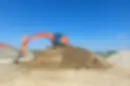 Kettenbagger auf Baustelle von Andreas Widl Transportunternehmen in Hohenlinden bei München
