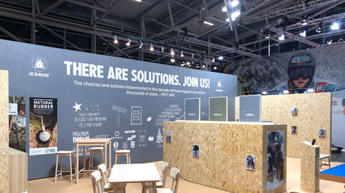 Messestand / Messebau Icebug - ISPO