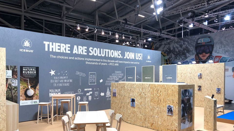 Messestand / Messebau Icebug - ISPO