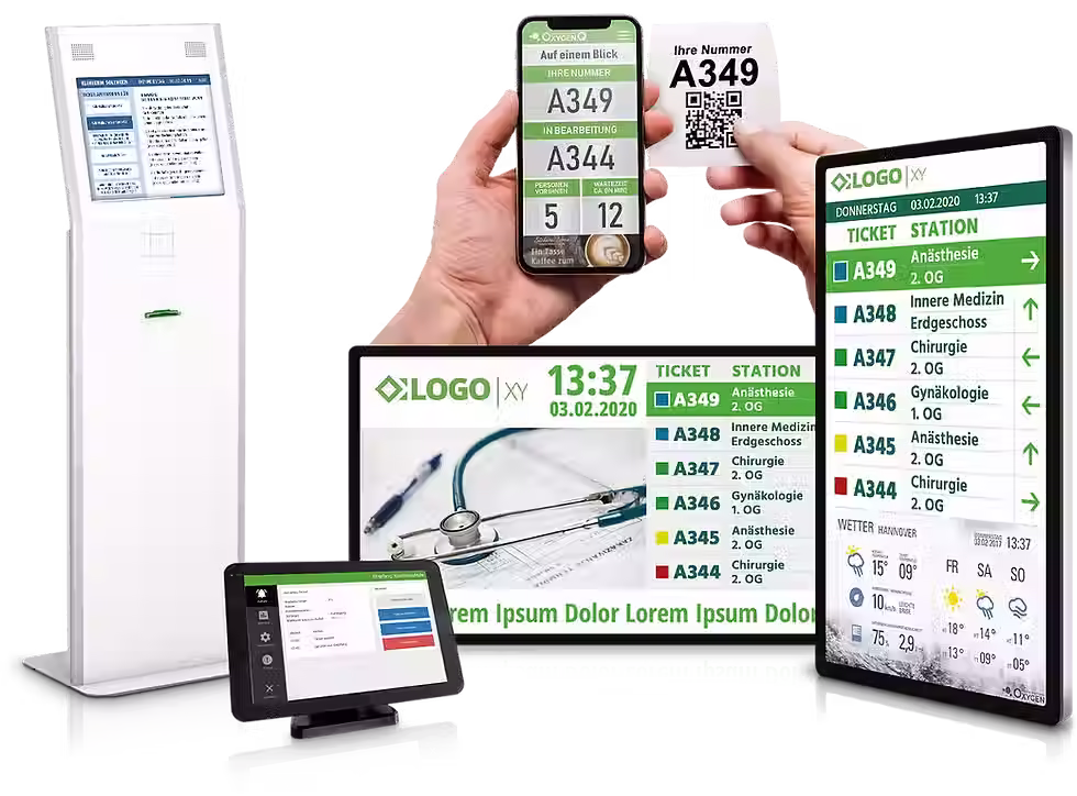 Oxygen.Q Patientenaufrufsysteme