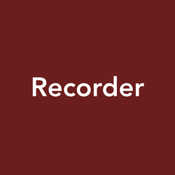 Recorder