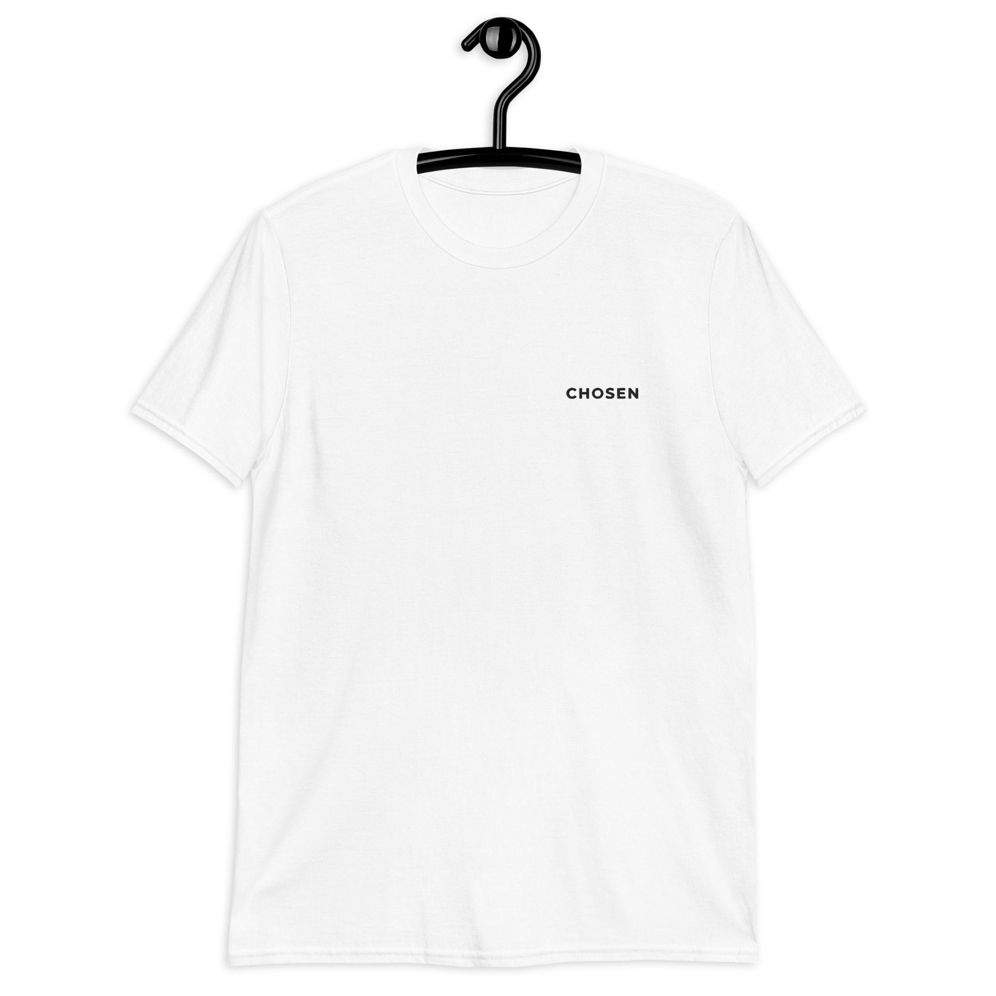 CHOSEN White Short-Sleeve Unisex T-Shirt