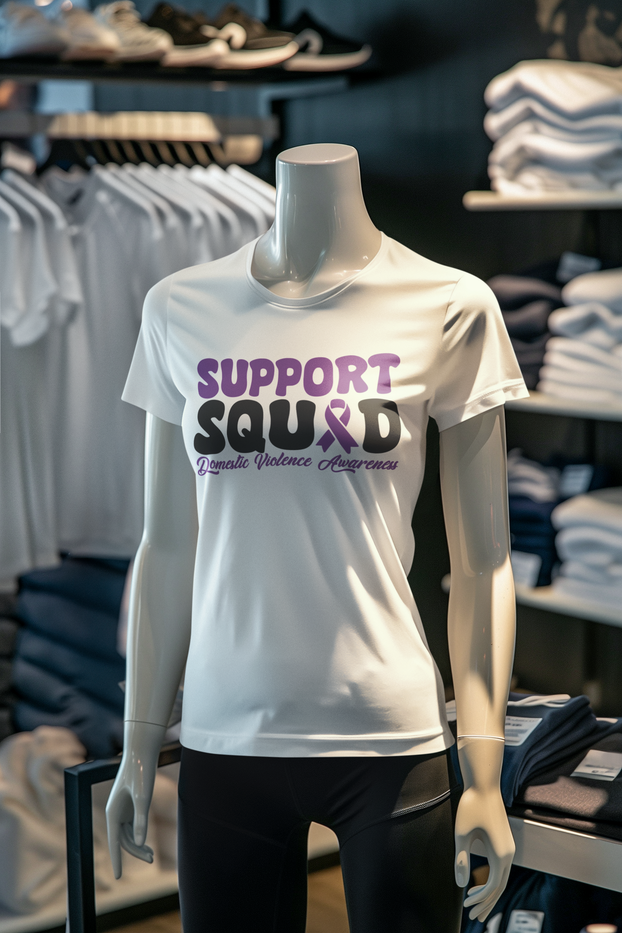 Support Squid Awareness Unisex Cotton Tee