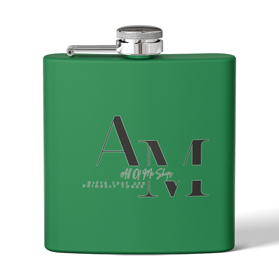 Thumbnail: Personalized Stainless Steel Flask -
