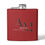 Thumbnail: Personalized Stainless Steel Flask -