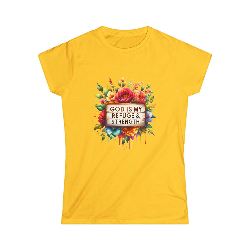 Thumbnail: God is My Refuge Women's T-Shirt 