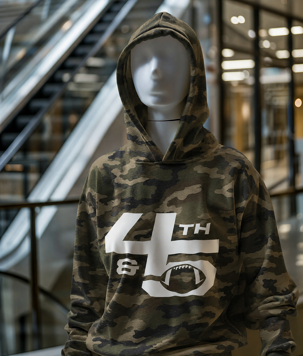 Thumbnail: 4th & 5 Hoodie Large Lettering
