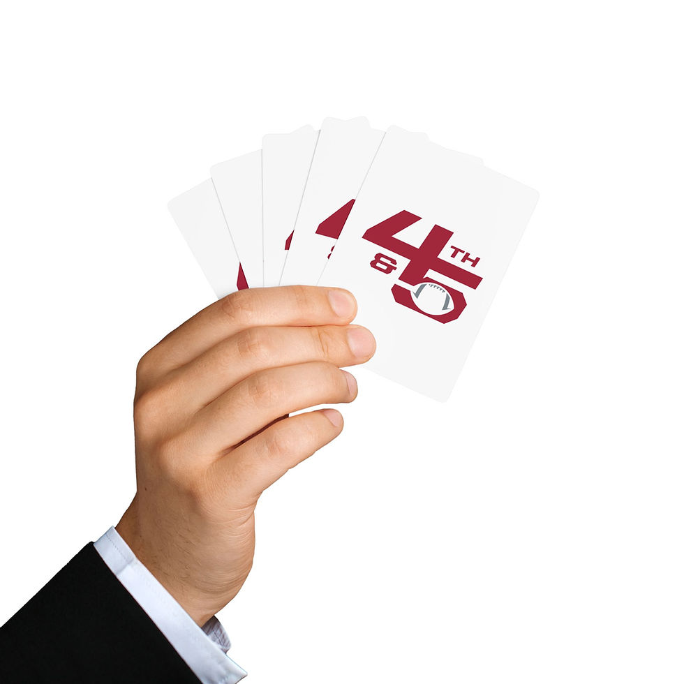 Thumbnail: 4th & 5  Poker Playing Cards -