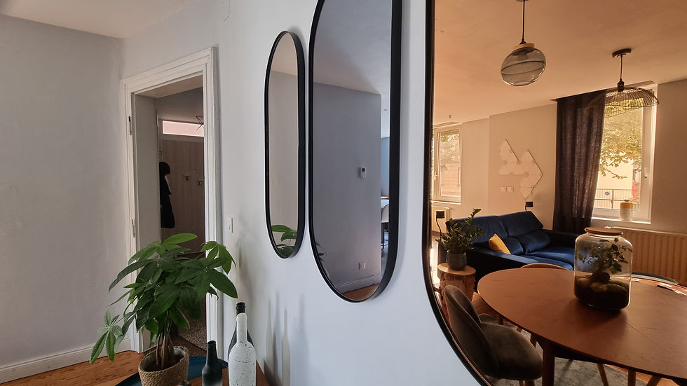 Salon après travaux