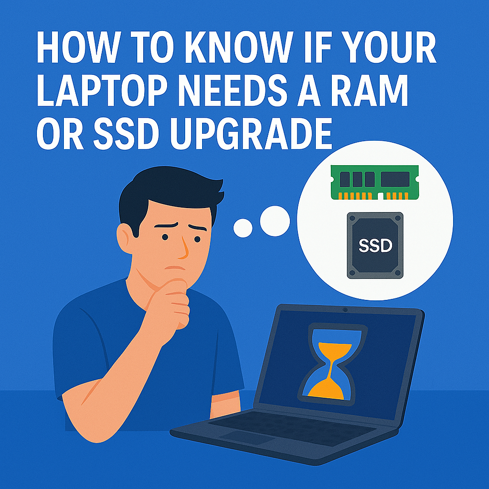 Laptop Slow? Get SSD & RAM Upgrades in Hyderabad, Bangalore & Odisha