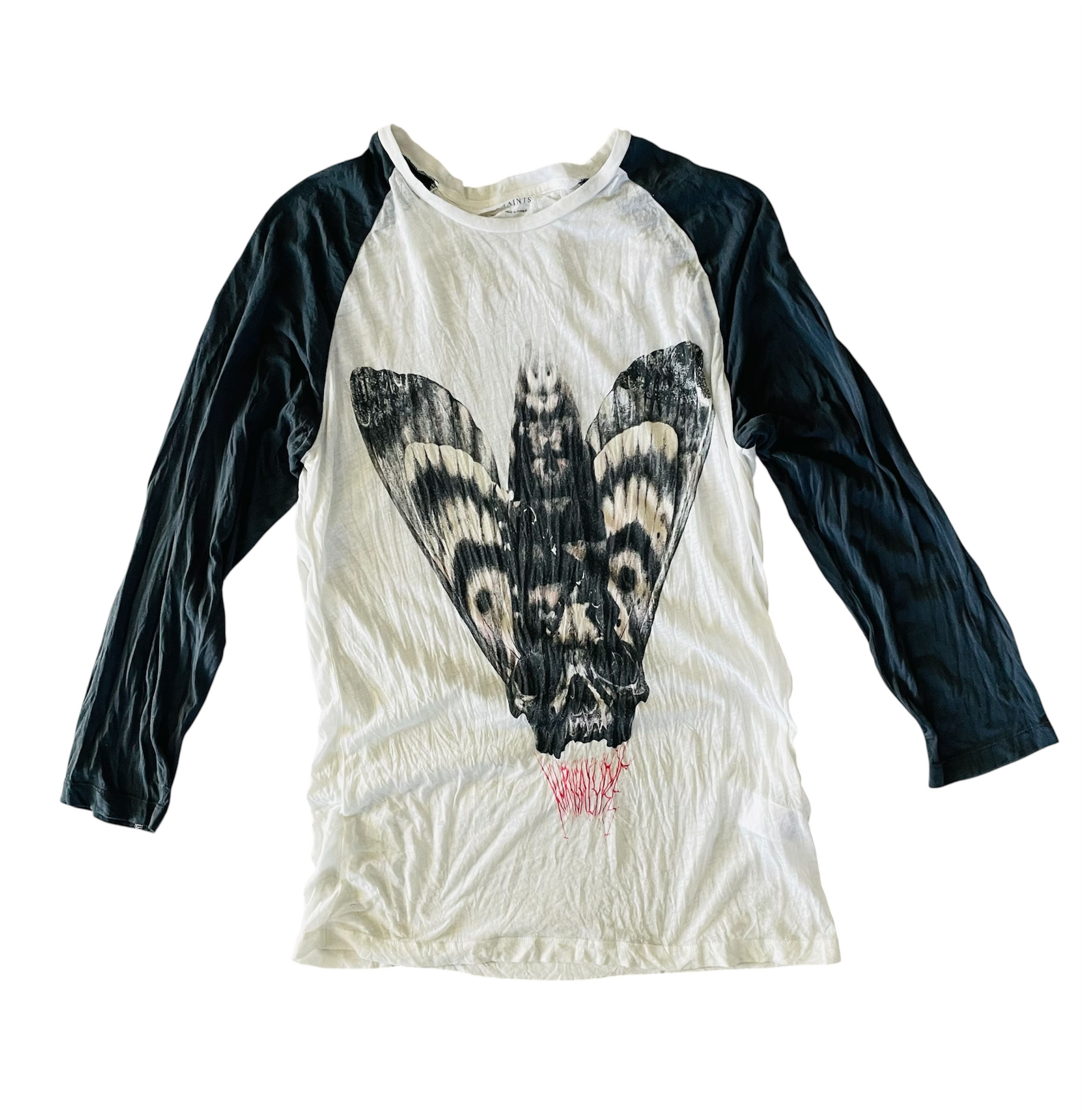 warped butterfly raglan