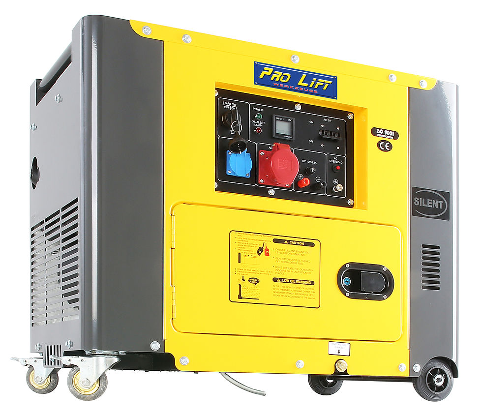 Miniaturbild: Stromerzeuger Silent Diesel 230V/400V Elektrostarter 5500W DG6500SE3J