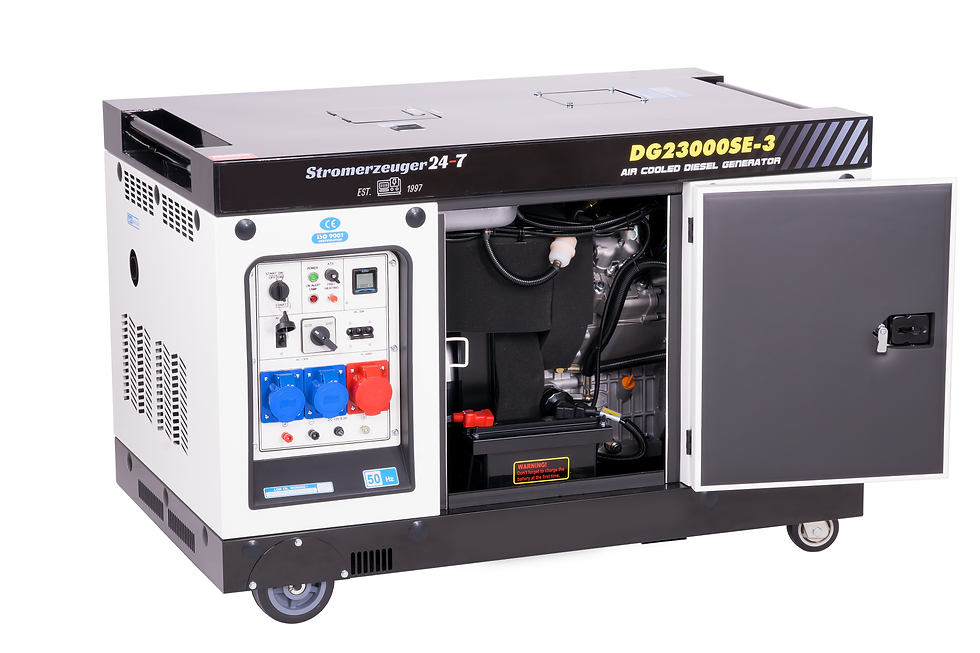 Miniaturbild: Diesel Stromaggregat Silent 20kVA ATS Stromerzeuger 02825