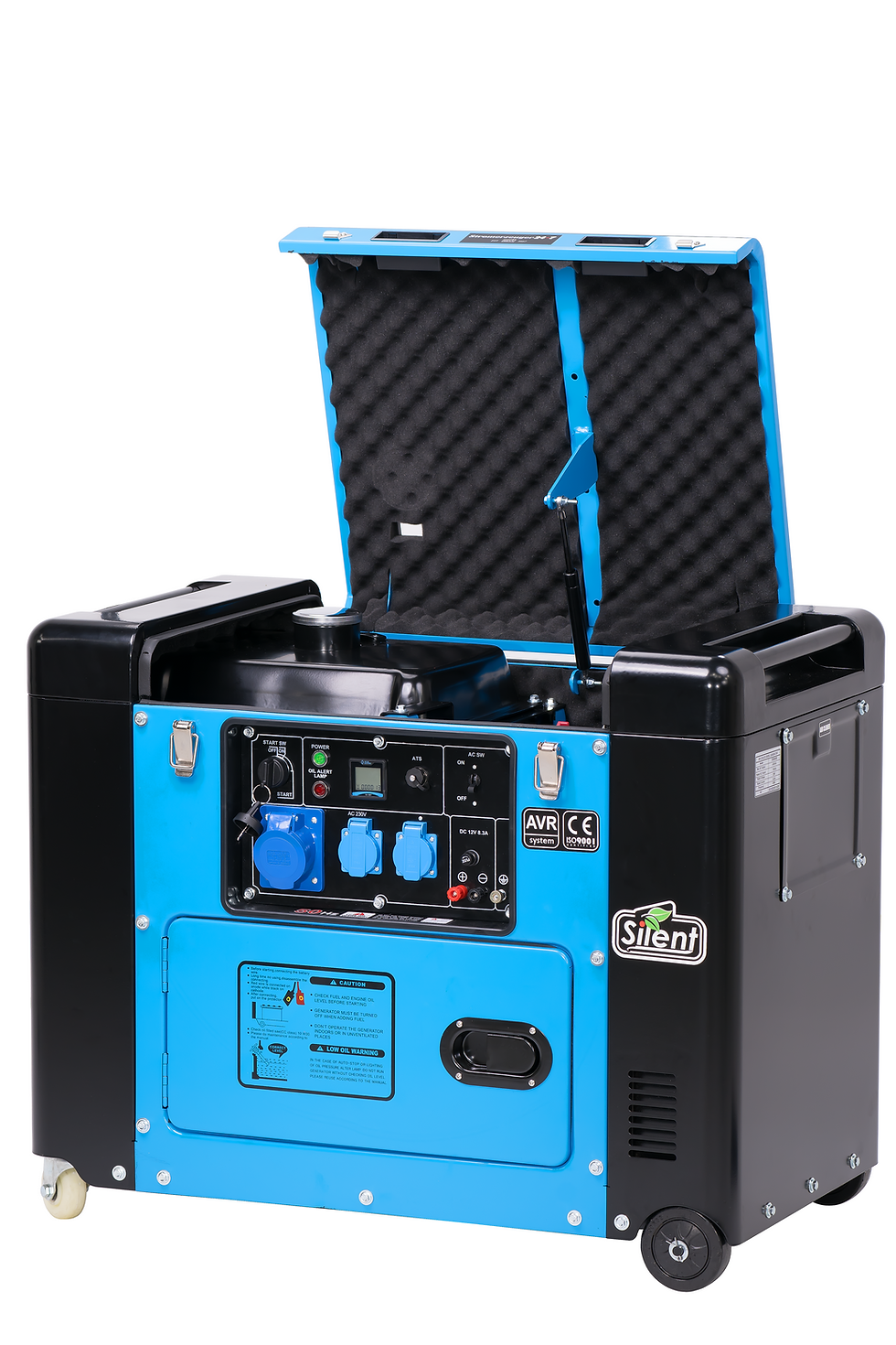 Miniaturbild: Diesel-Stromaggregat 230V 6500W Stromerzeuger ATS Einheit Silent E-Starter 02848