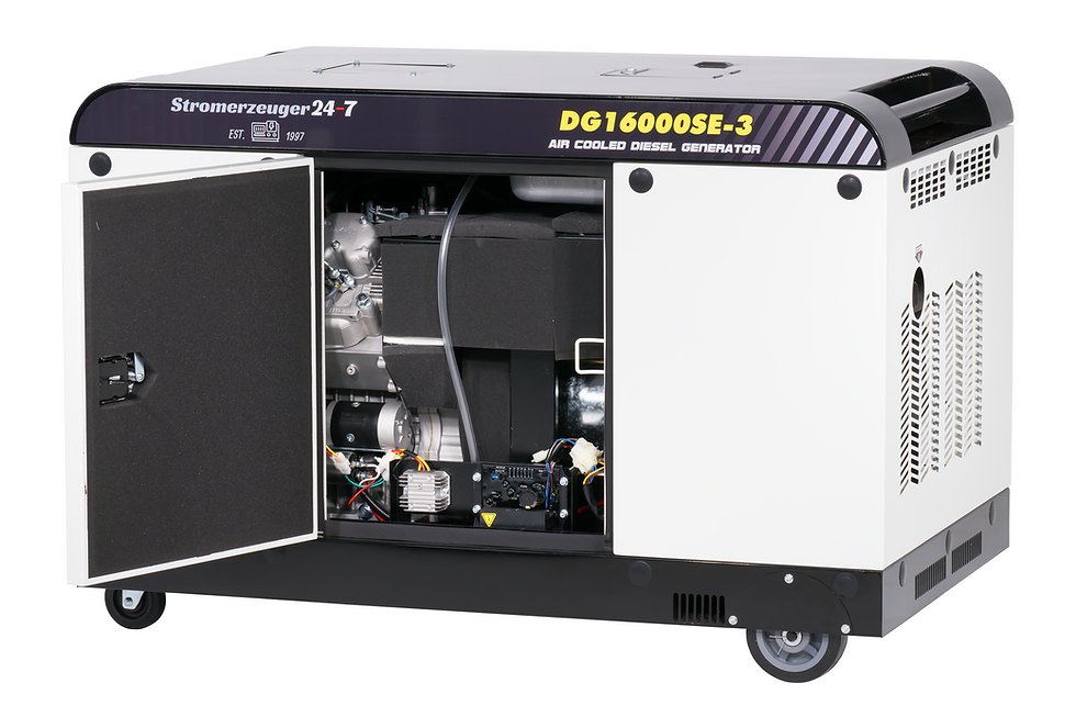 Miniaturbild: Diesel Stromaggregat Silent 15kVA ATS Stromerzeuger AVR 02824
