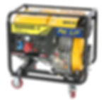 Miniaturbild: Diesel Stromaggregat 230/400V Elektrostarter 5500W Stromerzeuger DG60003J