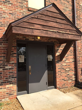 entrance door to Eureka Food Pantry