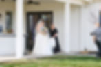 Wedding Planner from Hoopes Events Assisting Bride to The Ceremony